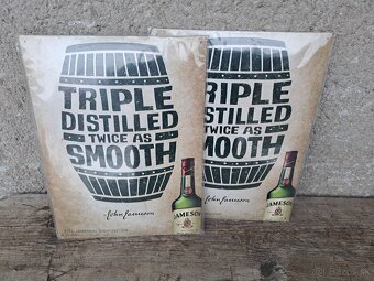 Plechova reklama  na alkohol - 2