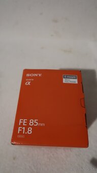 SONY FE 85 f1,8 - 2