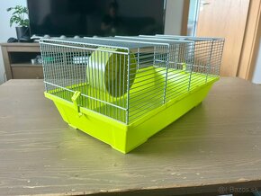 Šedo-zelená klietka pre škrečka/myš - 2