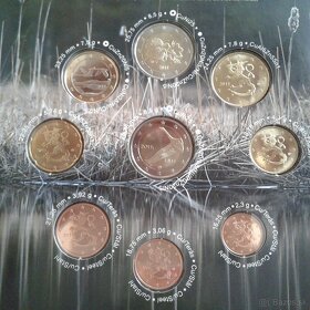 Euromince sada Fínsko 2011 II - 2