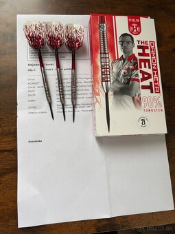 Šípky steel Harrows - Damon Heta 21g - 2