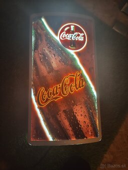 Coca cola svetelná reklama - 2