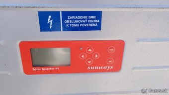 Trojfázový solárny menič SUNWAYS PT 30000 – 30 kW - 2