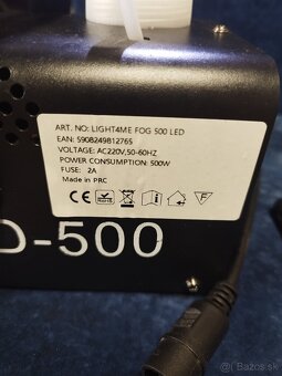 Predám dymostroj light 4me 500 watt - 2