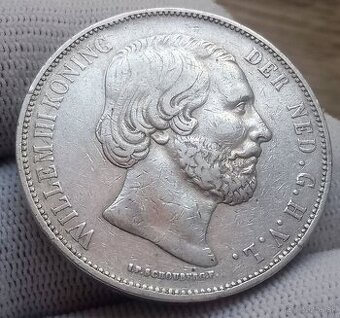 Strieborný 2a1/2 gulden. - 2