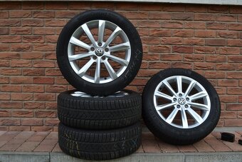 5x112 R17 Zimna sada VW Passat b8 + 215/55 R17 pneu - 2