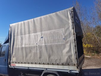 Plachtova nadstavba ducato - 2
