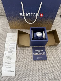 Omega X Swatch Mission To Earthphase Moonshine Gold - 2