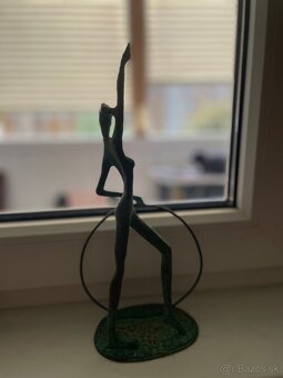 Bronzová soška – gymnastka 🤸✨ - 2