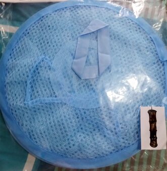 Organizér na hračky ružový modrý - 2