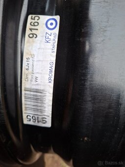 ocelove disky 6Jx15 - 2