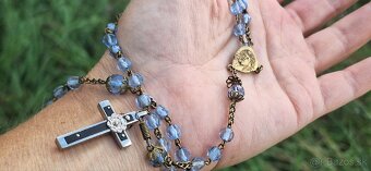 Starožitný ruženec vintage - 2