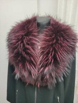 Pravá kozusinka myval.. Golier - 2