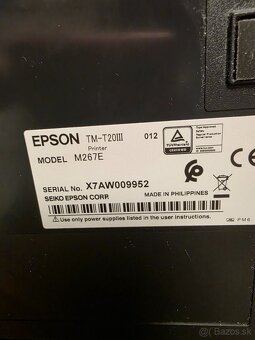 Termotlaciaren  Epson TM-T20 - 2