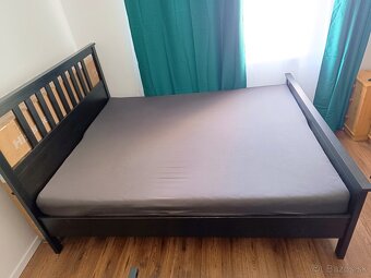 Posteľ Hemnes IKEA 160x200 čierna - 2