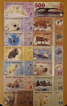 Bankovky Antarktída - 2