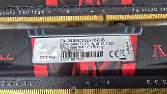 DDR4 2x8gb RAM G Skill Aegis - 2