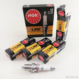 Zapaľovacie sviečky NGK V-Line 2 (BPR6E) - sada 4ks - 2