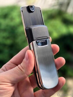 NOKIA 8800 SILVER TOP STAV AKO NOVÝ- BEZ ŠKRABANCA - RARITA - 2
