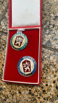 Odznaky Štátna bezpečnosť a Kriminálna služba (ZNB) - 2