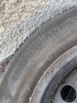 Predám pneumatiky 195/65 R15 - 2