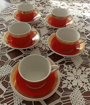 Mokka sálky - Hollóházi porcelan - 2