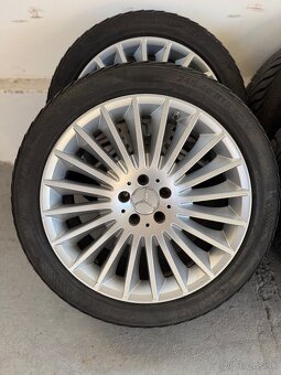 Original Mercedes R19 sada diskov so zimnými pneu 245/45R19 - 2