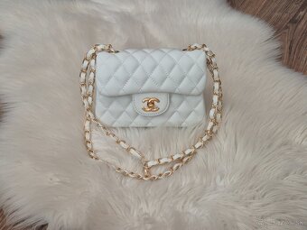 kabelka Chanel biela - 2