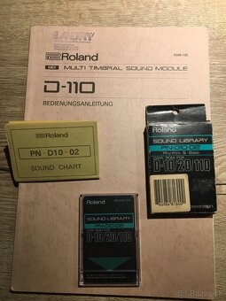 Roland D110 + karta Rhythm Bass - 2