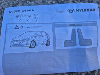 Originál Hyundai blatníky - 2
