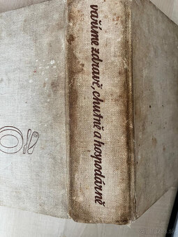 Kucharska kniha z 1961: "Varime zdrave, chutne a hospodarne - 2