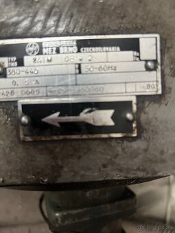 elektromotor na sustruh SV 18 RA - 2