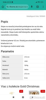 Stojan na stromček - 2