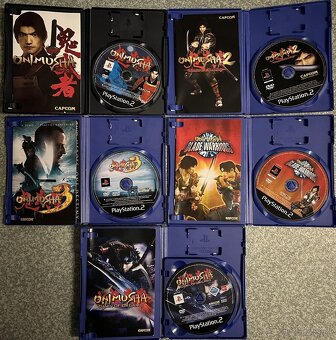 Predám zbierku hier ONIMUSHA na playstation 2 - 2