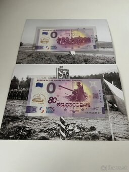 0€ bankovky 80.výročia SNP - folder - 2