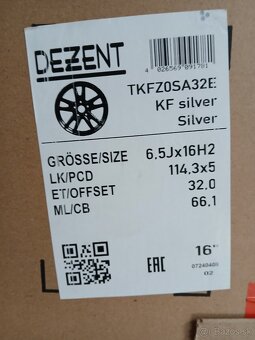 Alu.Disky DEZENT - 2