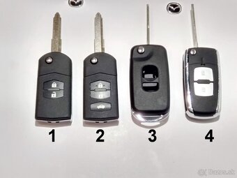 Mazda3, mpv cx xedos premacy autokľuč obal kluča - 2