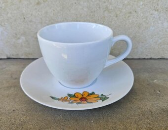 5 ks šálok s podšálkami - 2