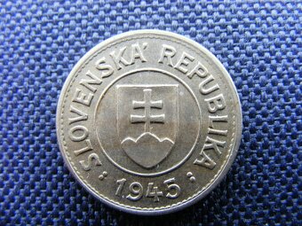 1 koruna 1945 - 2