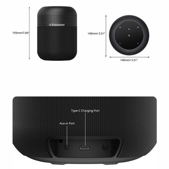 Tronsmart T6 Max 60W bluetooth reproduktor - 2