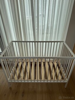 Detská postielka značky Quax + matrac Zöllner 120x60cm - 2