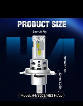 Led žiarovky H4 XSTORM - 2