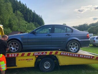 Bmw e46 318i 105kw rozpredám na diely - 2