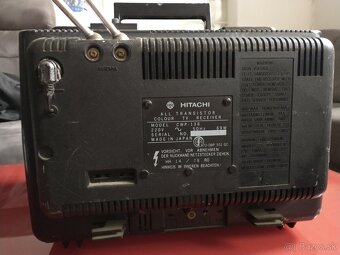 Predam prenosny farebny tv hitachi 70 roky - 2