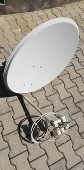 Satelitná parabola s konzolou na uchytenie, transpondery, zl - 2