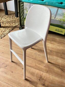 Ikea URBAN Detská vysoká stolička biela - 2