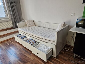 Rezervované - postel Ikea Hemnes - 2