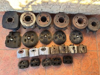 Valce a hlavy JAWA ČZ - 2