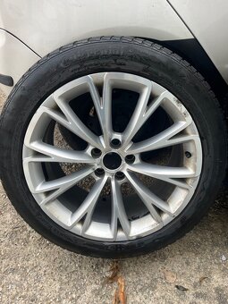 Audi r19 5x112 na zimných pneu - 2