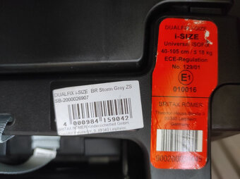 Autosedačka Britax Römer DUALFIX i-Size - 2